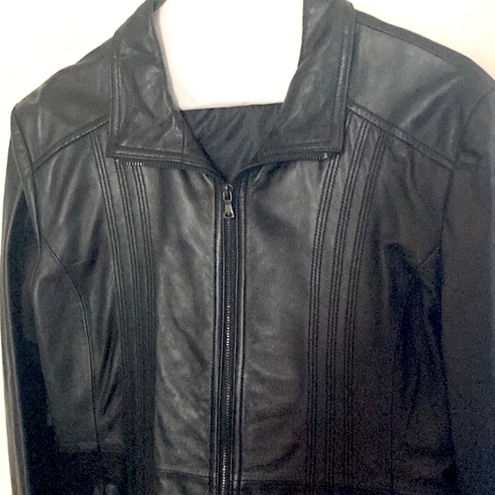 Kenneth Cole NY genuine leather jacket